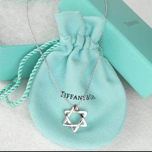 Tiffany & Co. Sterling Silver Star Necklace